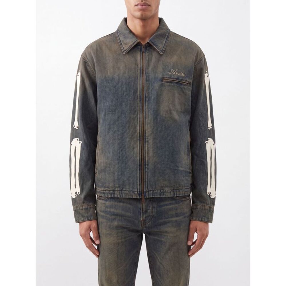 Amiri Jacket Men Blue